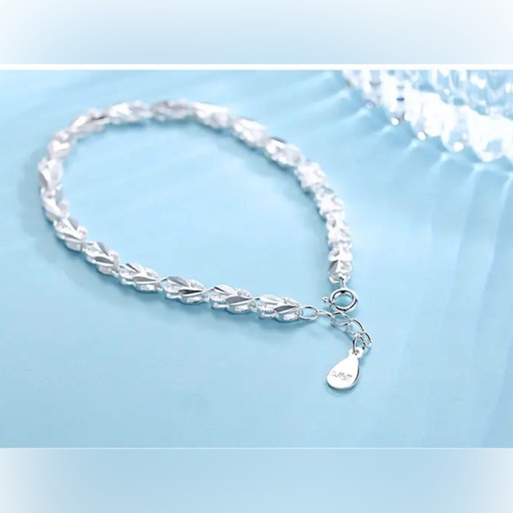 925 Sterling Silver Bracelets Zircon Charm Women Bracelets Silver 925 Jewelry - Picture 2 of 6